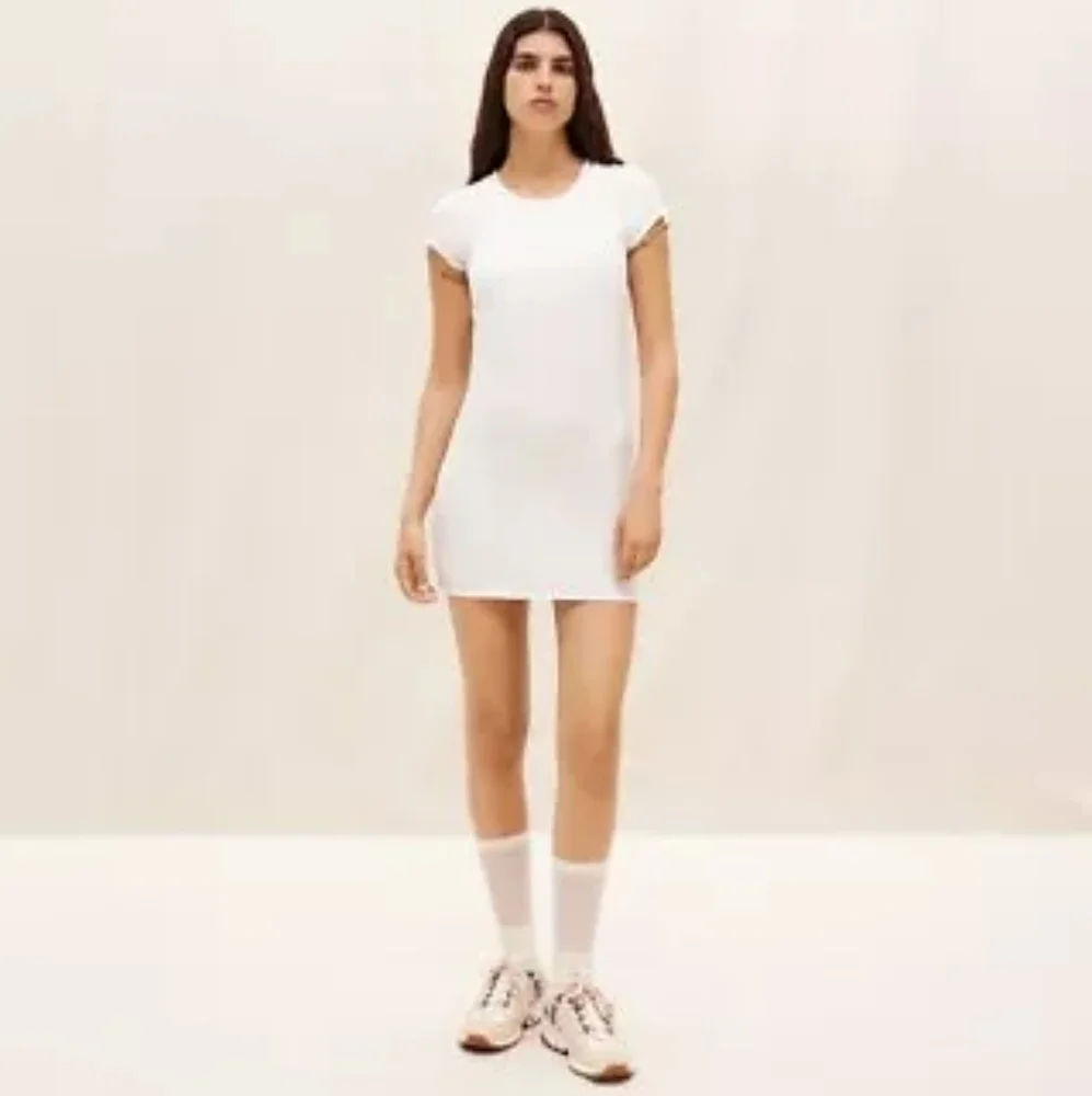 Nike X JACQUEMUS La Robe Mini Dress White Size M Tenniscore - Picture 8 of 15
